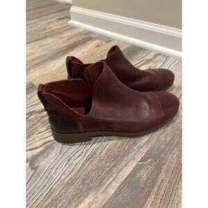 Women's Brown Leather Ankle Boots